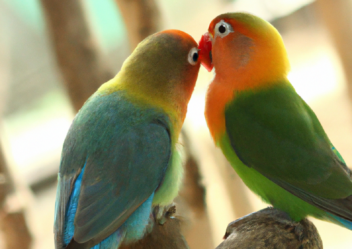 inseparables como cuidarlos y alimentarlos en casa