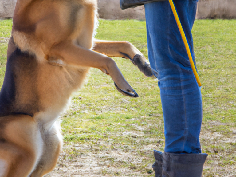 como adiestrar a un perro para que no salte sobre otras personas