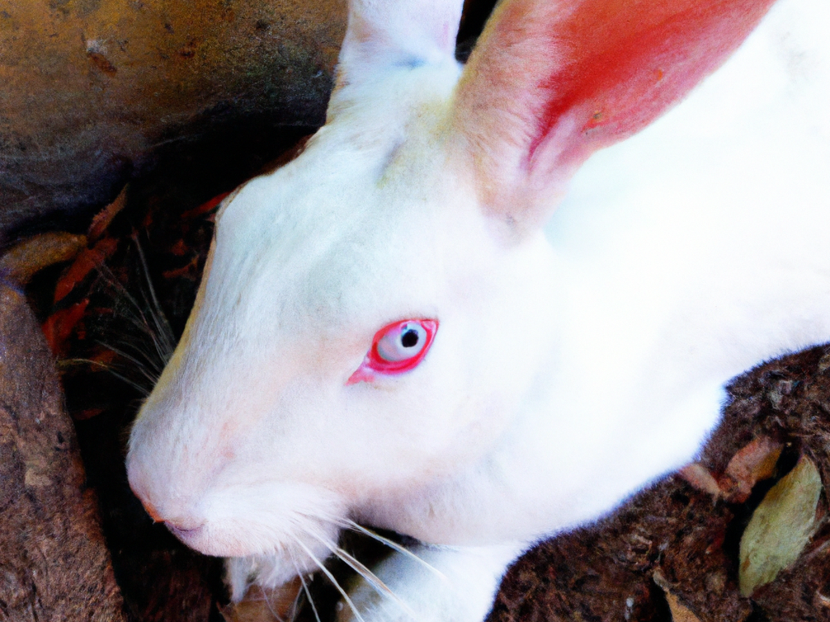 ojos rojos conejos
