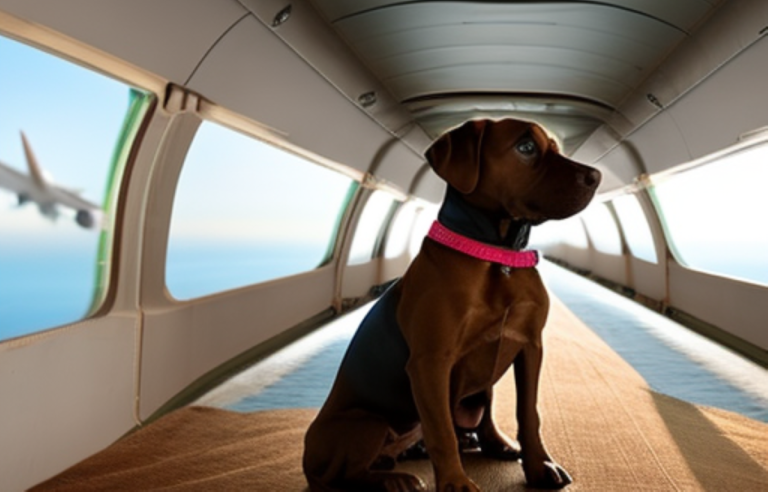 consejos viajar perro avion