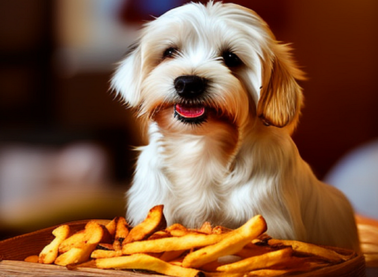 pueden los perros comer patatas fritas