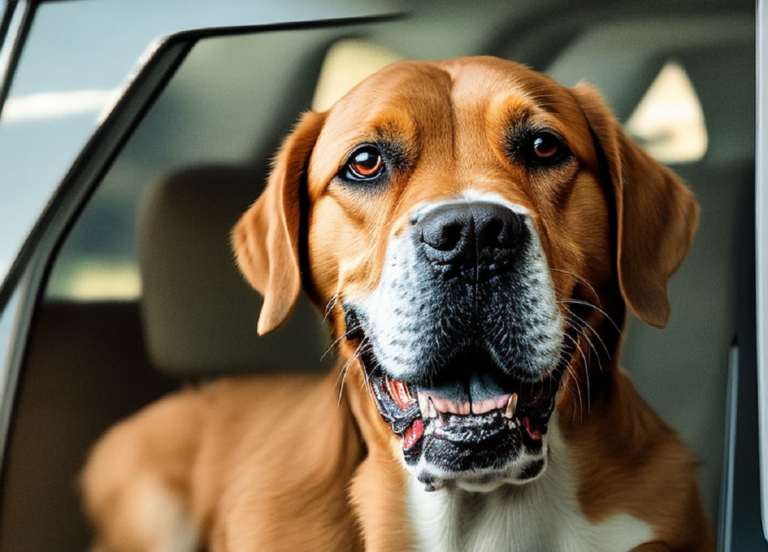 Viajar con mascotas qué hacer si se marean en el coche