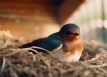 contents a real photo of a beautiful swallows in a nest under t d2b0dfe4 1c17 448e 86c1 ad12a6f88186