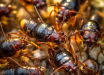 contents create a real photo of many earwigs seen from above on 202a5869 12f9 4d04 bee9 cdf3c94000f6