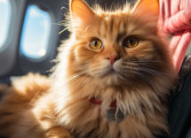 contentcreativestudio a real photo of a cat travelling on a pla efaa32f5 b6a0 4780 9ee1 ad5955456b05