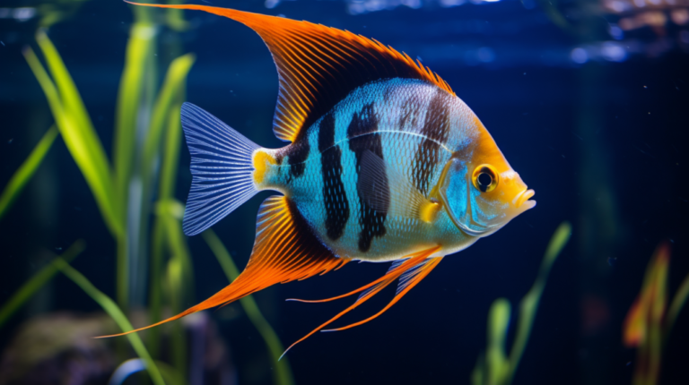 contentcreativestudio a real photo of an angelfish pterophyllum c3133c5f 8c3d 4c57 a066 4cb273593246