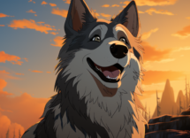 contentcreativestudio an illustration of balto from the animate c97478e5 3ccb 4e84 8429 d458eacd72ec