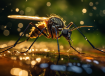 contents a real photo of a mosquito from afar no close up natu 1a312738 886f 4939 86b6 98f6bb96e053