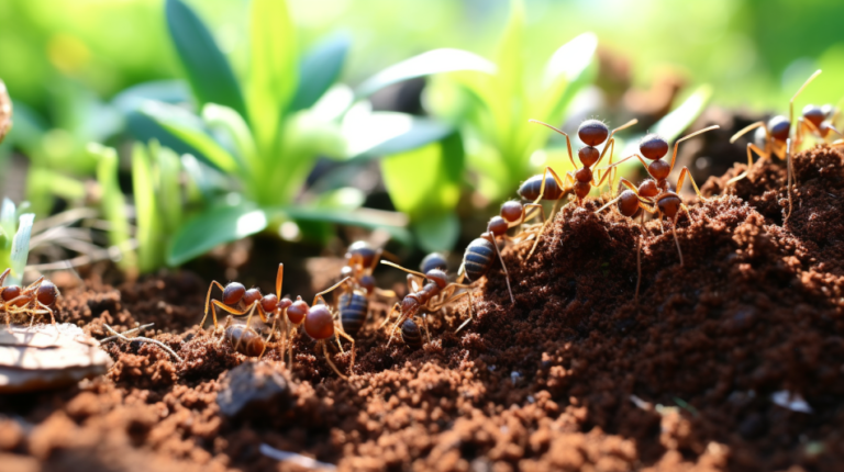 cosa fare se trovo un formicaio in giardino