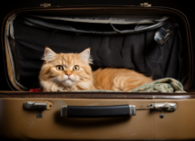 perche il gatto si infila nella valigia