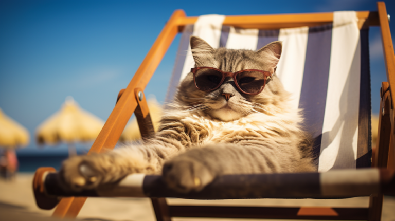 posso portare il gatto in spiaggia