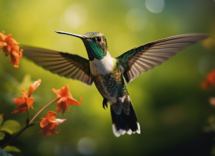 come fa il colibri a restare fermo in volo