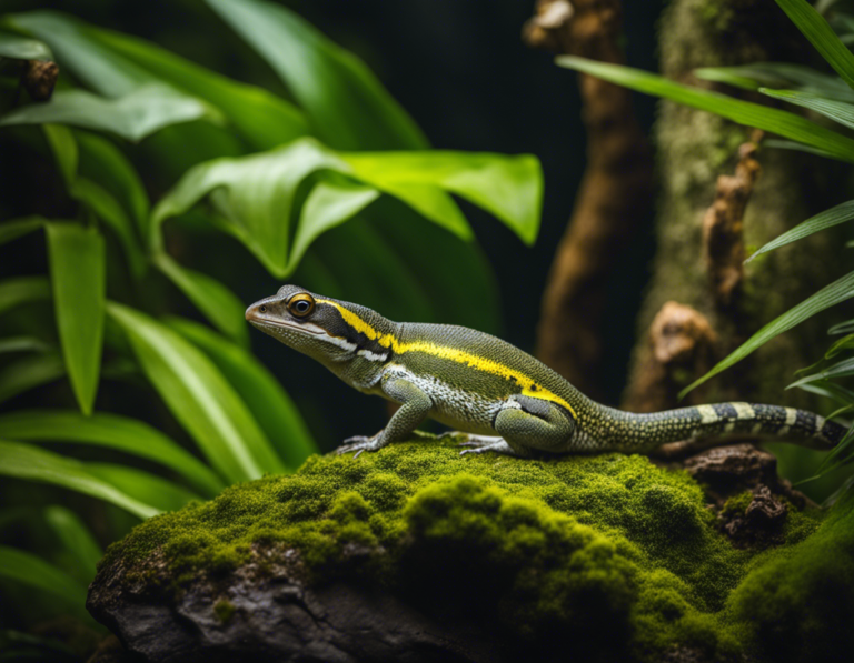 come ricreare vivarium naturali habitat realistici per animali a sangue freddo