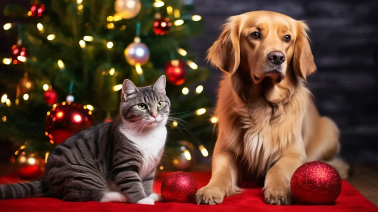 decorazioni e addobbi di natale a prova di animali domestici