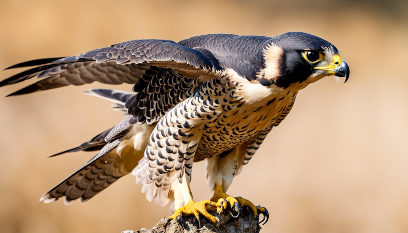 luccello piu veloce del mondo e il falco pellegrino