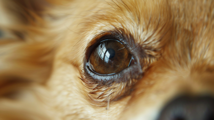 Cómo limpiar los ojos de un perro