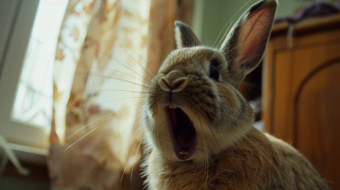¿Cómo calmar a una coneja en celo?