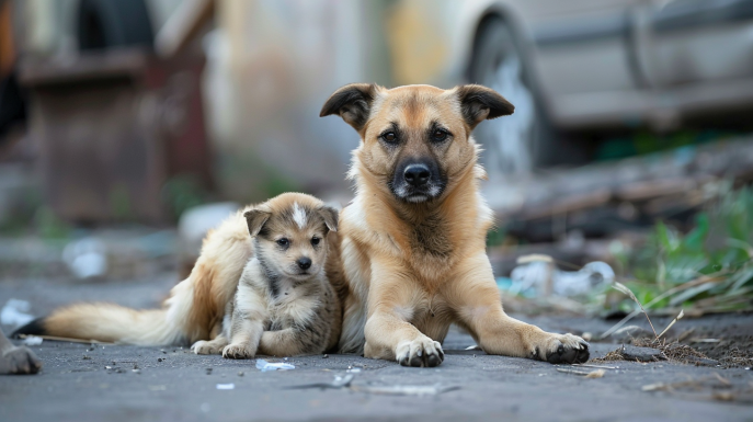 come si fa a capire leta di un cane randagio