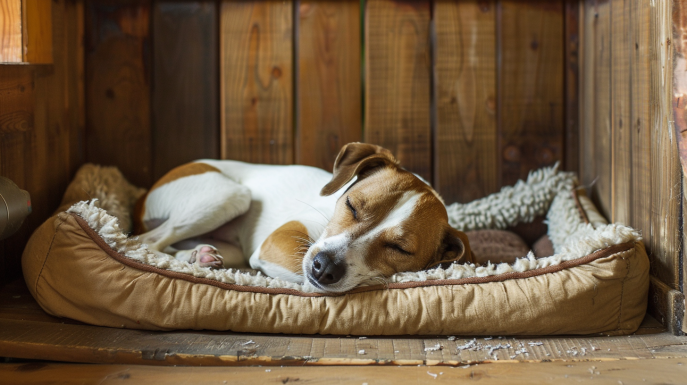 come si fa ad abituare il cane a dormire da solo