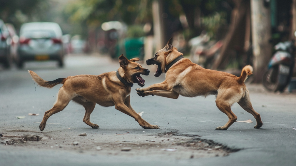 cosa fare quando si vedono due cani litigare consigli utili