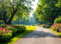 Mascota saludable recibiendo atención veterinaria