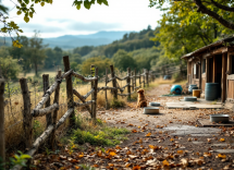 Animali in un rifugio amorevole e sicuro