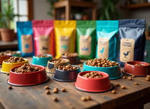 Immagine che illustra l'evoluzione dell'alimentazione per animali domestici