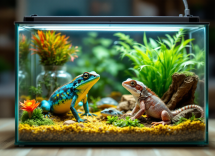 Reptiles y anfibios con riesgo de salmonella