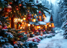 Magico villaggio navideño al Bioparco di Sicilia