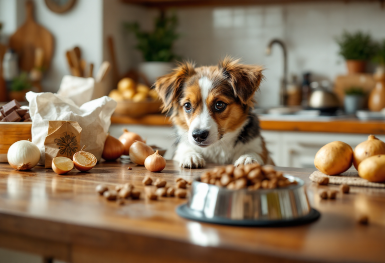 Alimentos peligrosos para la salud de los perros