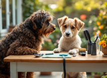 Perro de doble capa en un entorno extremo
