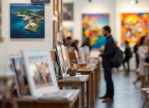 Opera innovativa dell'arte contemporanea italiana