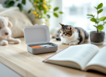 Pipetas para gatos en un entorno seguro y saludable