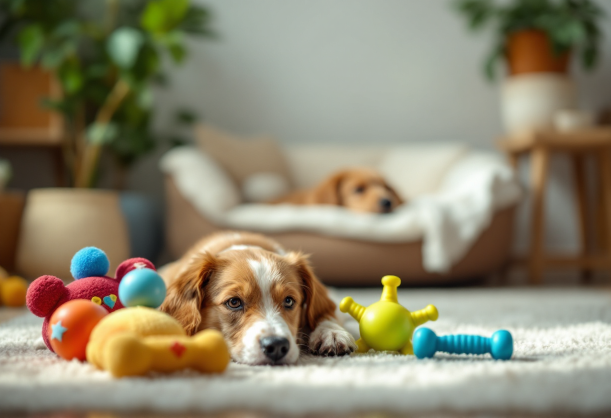 Perro feliz desmitificando creencias populares