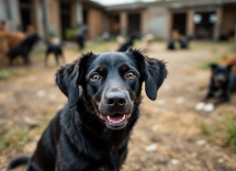 Immagine che rappresenta il fenomeno del cane nero
