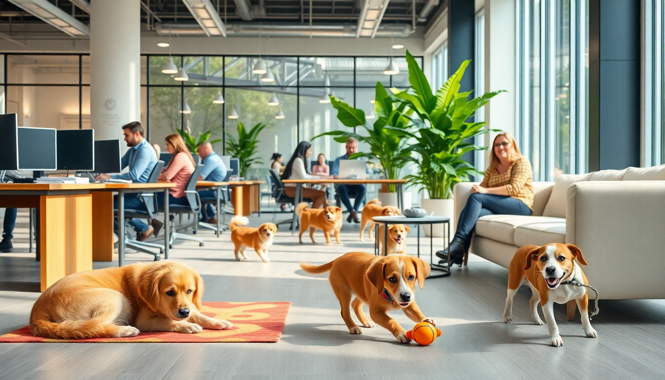 como la presencia de perros mejora el ambiente laboral 1750803913