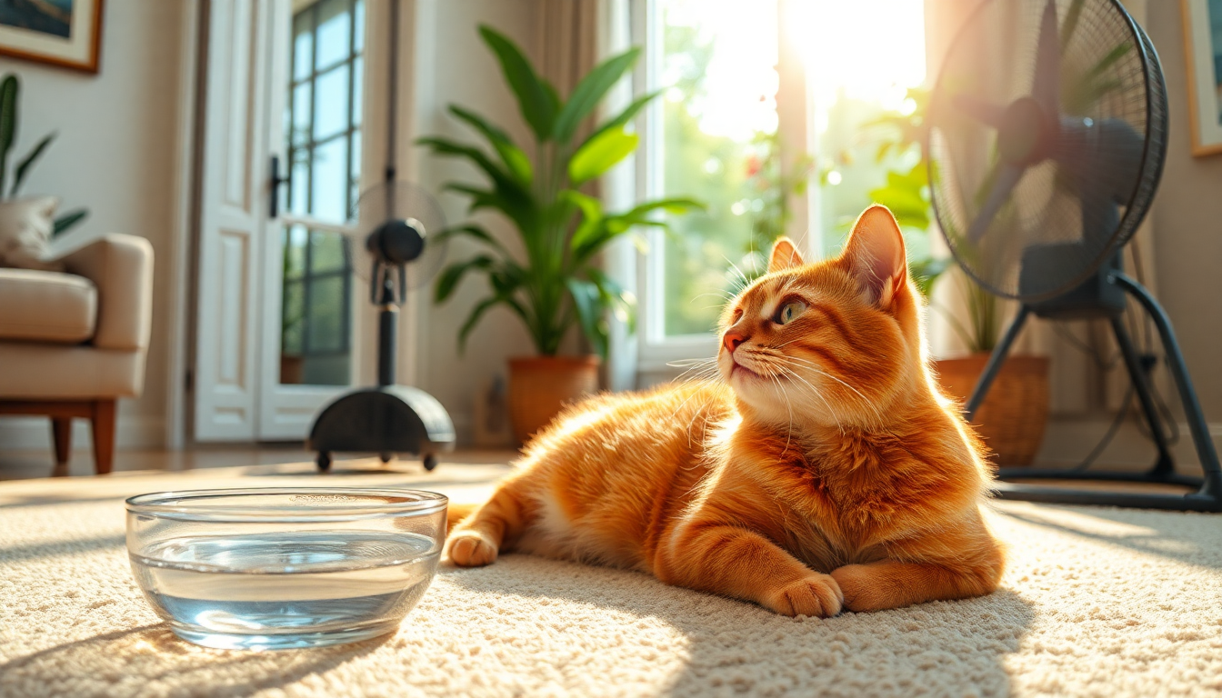 como refrescar a tu gato en los dias calurosos del verano 1748894633