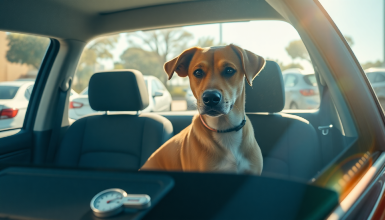 peligros de dejar a un perro solo en el coche 1751088813