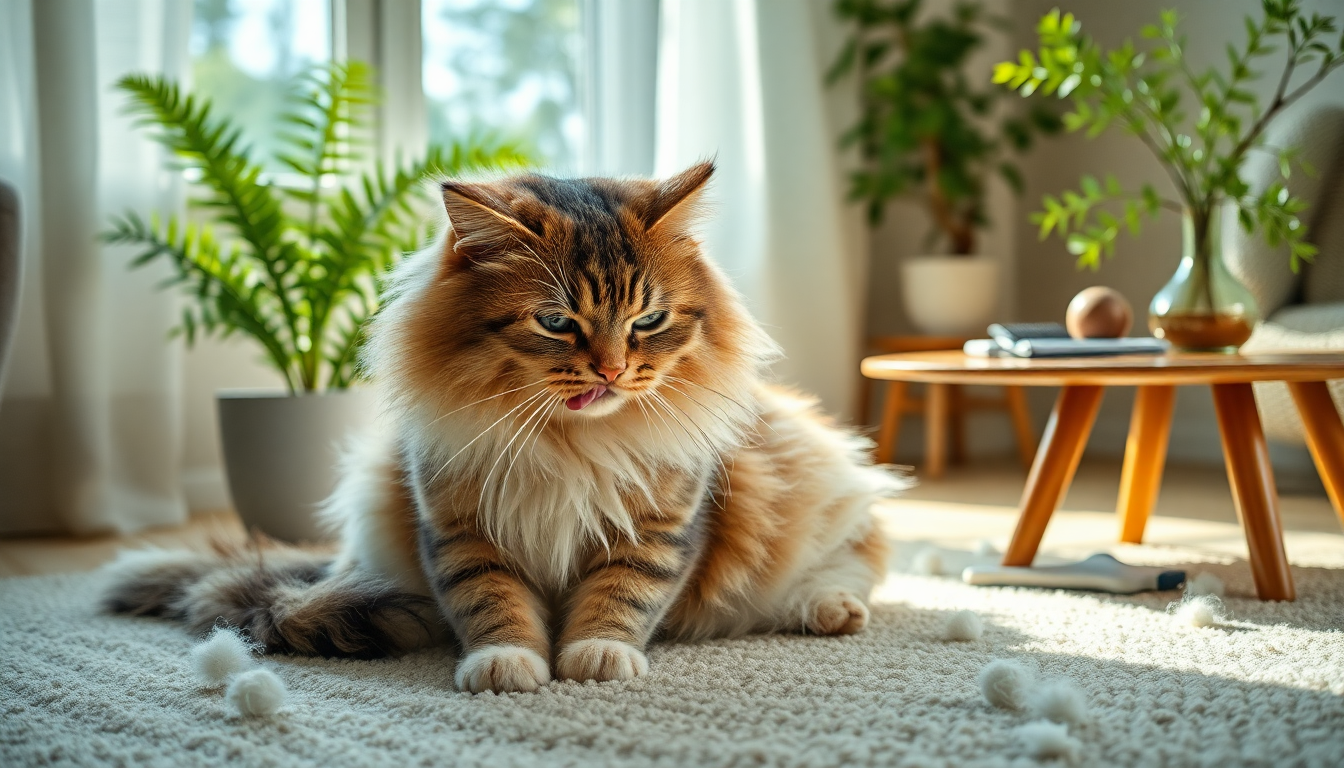 todo sobre la muda de pelo en gatos y como manejarla 1750691209