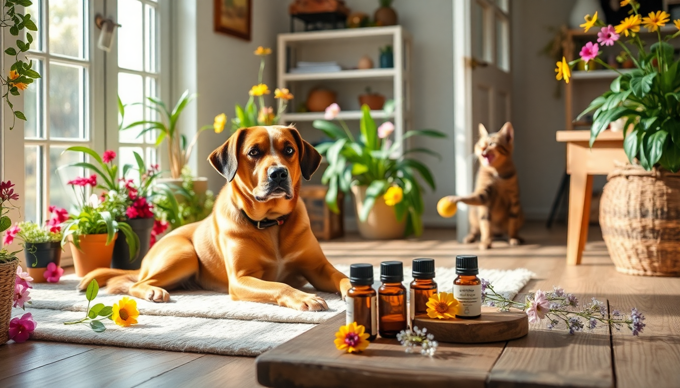 como los remedios naturales pueden mejorar la vida emocional de tus mascotas 1752084443