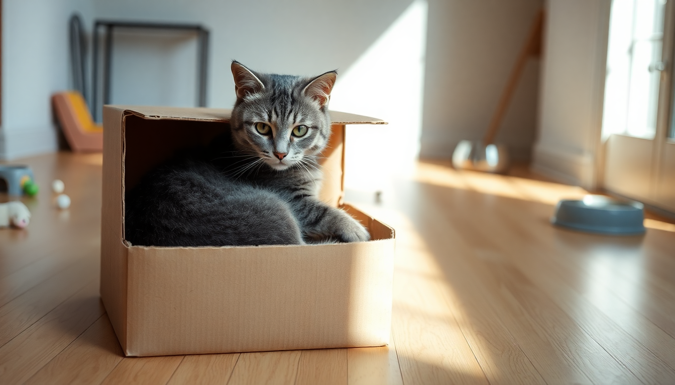 las razones detras de la fascinacion de los gatos por las cajas 1753262911