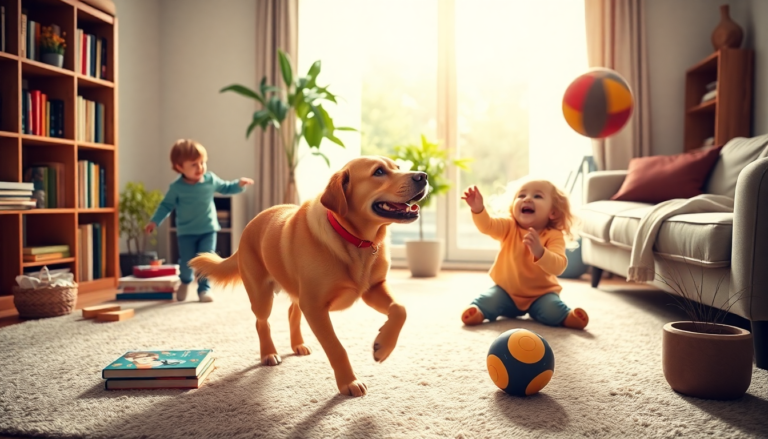 razas de perros ideales para convivir con ninos en casa 1751472912