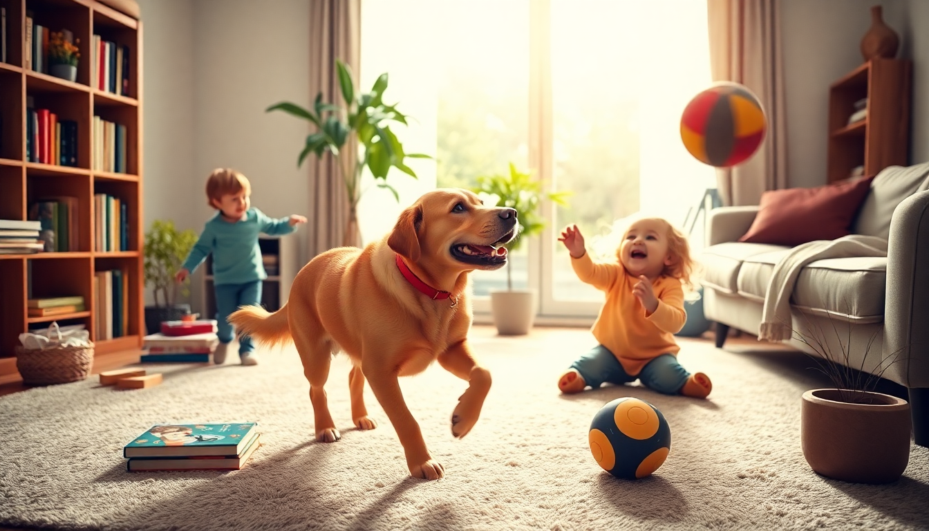 razas de perros ideales para convivir con ninos en casa 1751472912