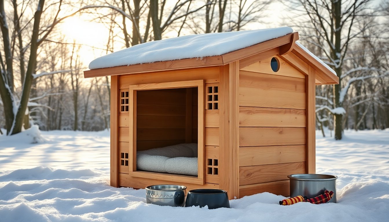 como hacer de la caseta de tu perro un refugio calido en invierno python 1757040603