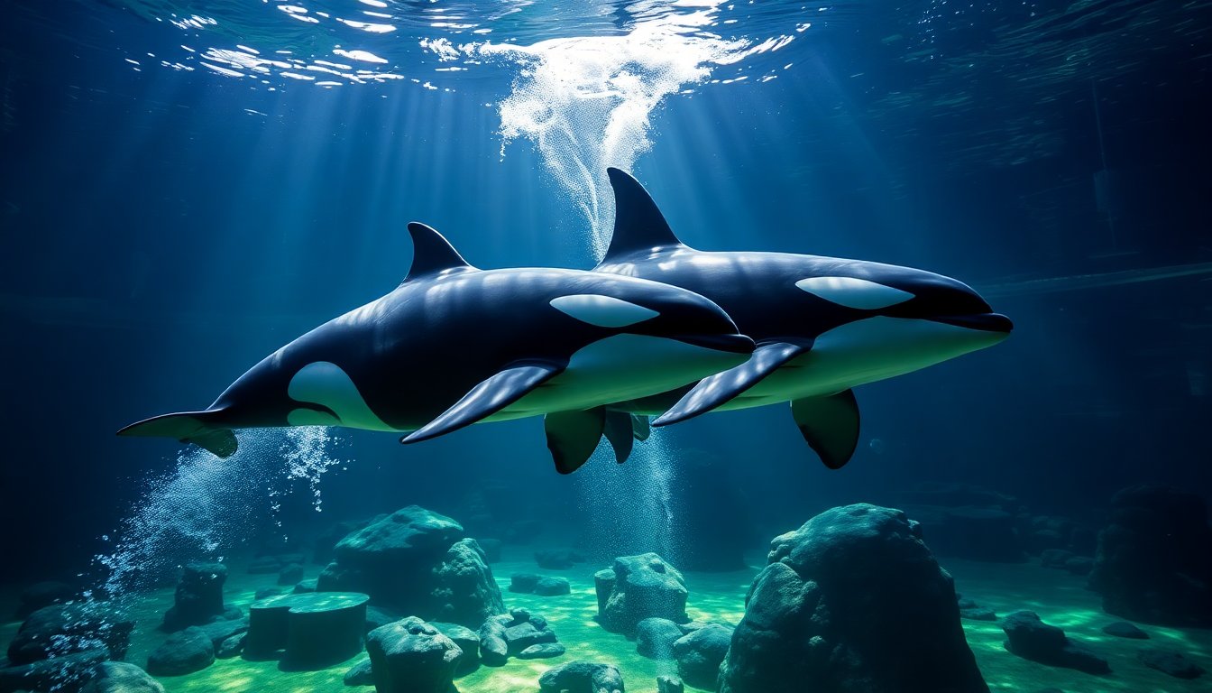 wikie y keijo la lucha por la supervivencia de las orcas en peligro 1762201305