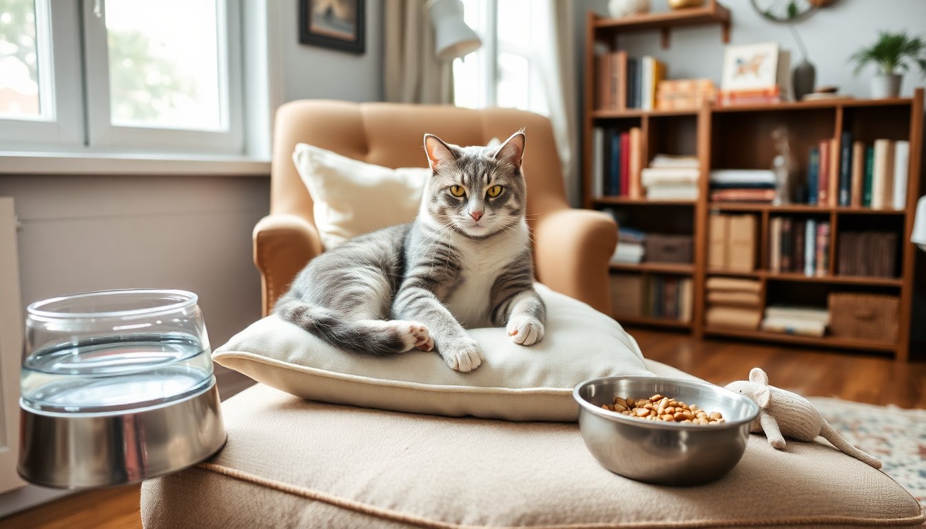 consejos para apoyar a tu gato anciano durante su vejez 1768660963