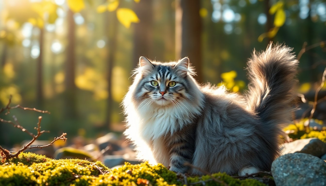 descubre las maravillas del gato noruego de los bosques 1768283026