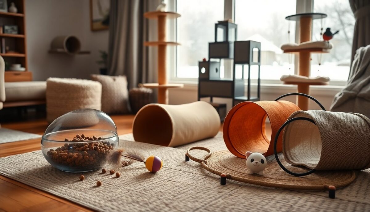 Estrategias para que tu gato se mantenga activo en invierno